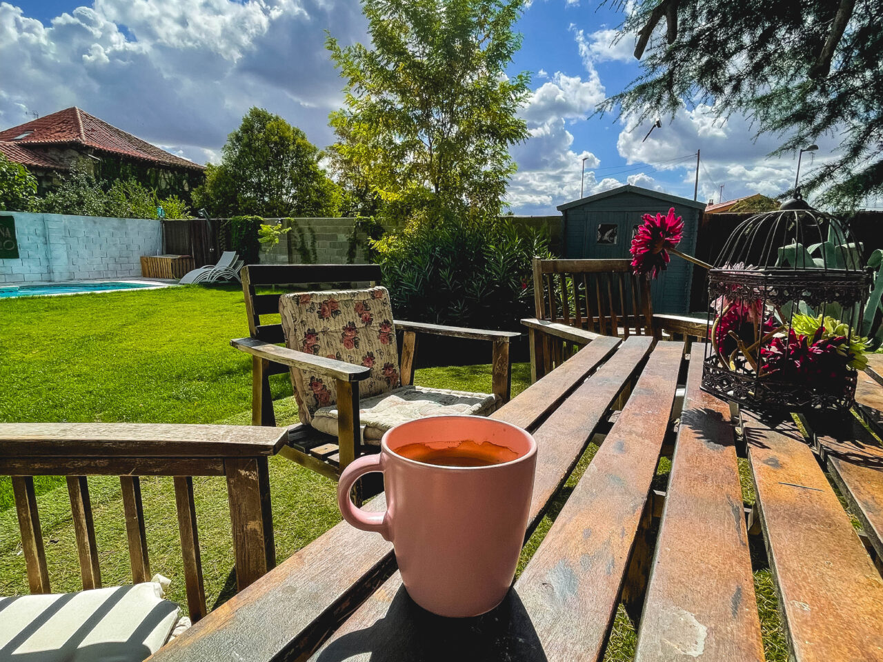 Casa rural en valladolid con zona chill out